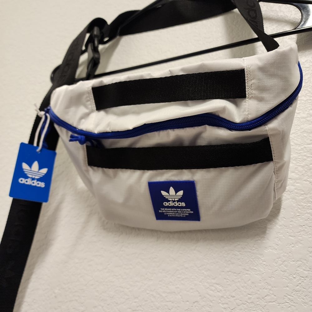 adidas Originals 3.0 White Fanny Pack